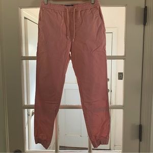 Pink Cotton Pants